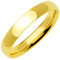 Gemini Ring aus Titan, gewölbt, 18 Karat Gold, gefüllt, Jahrestag, Hochzeit, Valentinstag, Geschenk für Herren, Titan,