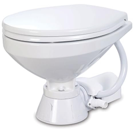 Jabsco 37010-4092 Electric Marine Toilet Regular Bowl 12 Volt Boating Head