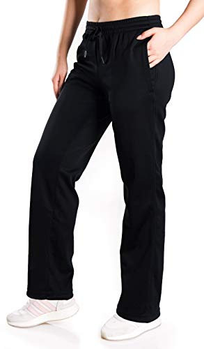 Yogipace, Petite/Regular / Tall Damen Wasserabweisende Thermo-Fleece-Hose, Damen, 73,8 cm Inseam-Petite, Large
