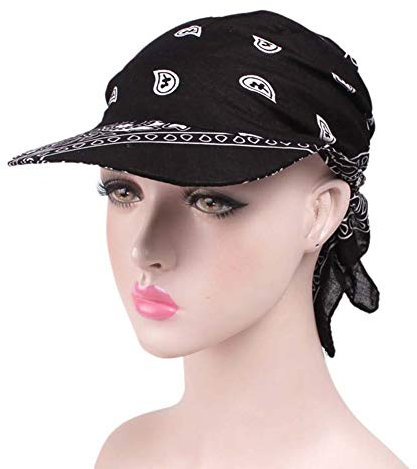 Amorar Damen Baumwolle Beanie Kopftuch Schal Bandana Hüte Retro-Stil Sonnenhut Golf Tennis Baseball-Mütze Turban Kopfbedeckung Headwear Kopf Wraps Sonnenblende Kappe