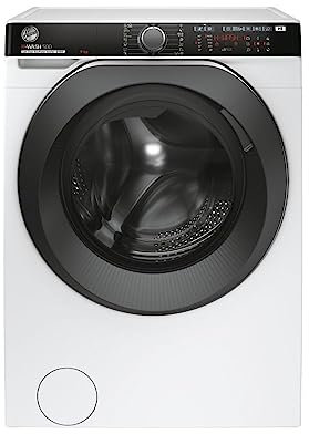 Hoover H-WASH 500 HWPD 69AMBC/1-S Lavatrice Intelligente 9 Kg, 1600 Giri, Carica Frontale, Wi-Fi + Bluetooth, Libera Installazione, 60-53-85 cm, Bianco, Classe A [Classe di efficienza energetica A]