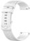 Huwokxix Armband Kompatibel mit Garmin vivoactive 4, Verstellbares Silikon Uhrenarmband Sport Ersatzband für vivoactive 4 (Weiß)
