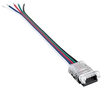 LEDKIA LIGHTING Clip-Verbinder mit Kabel IP20 für LED-Streifen RGBW