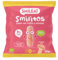 Snack infantil con fresa y plátano de origen 100% ecológico SMILEAT Smilitos 25 g.