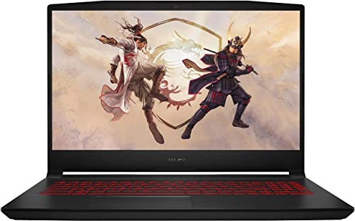 MSI Katana GF66 15.6 144Hz 3ms FHD Gaming Laptop Intel Core i7-11800H RTX 3060 16GB 512GB NVMe SSD Win10 (Renewed)