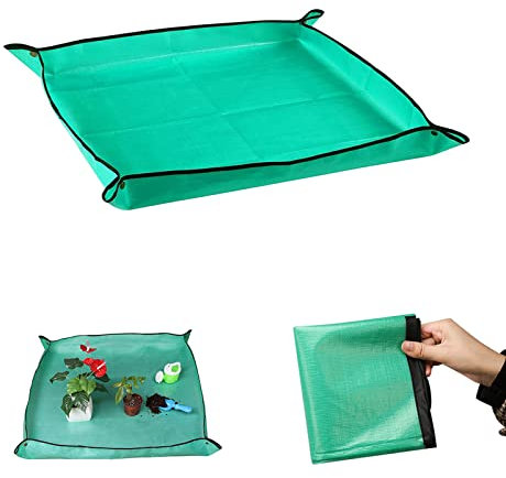 Tappetino da Trapianto, Tappetino per Rinvaso di Piante, Tappetino da Giardinaggio,Tappetino per Piante da Giardino, Pad Pieghevole per Vasi da Giardinaggio, Per Piante da Giardino per Interni