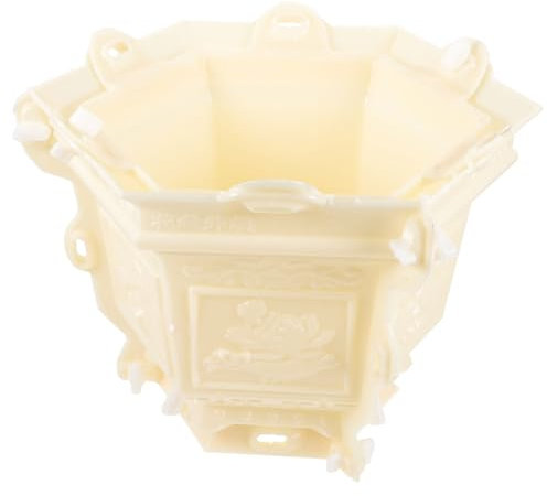 VILLCASE Planter Mold Large Square Concrete Molds Octagon Clay Epoxy Mould Cactus Succulent Planter Molds for Pot Making Garden Decoration 28.5x28cm