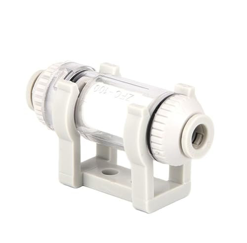 Filtro eyector de vacío neumático de aire tipo tubería ZFC en línea Elemento de fibra extraíble for ventosa de aire(ZFC200-10B)