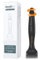 Derma Stamp Einstellbar, Microneedling Dermastamp 0-3mm, Microneedling Roller Hair Growth, Micro Needle Stamp mit 140 Titan Echte Nadeln, Derma Pen für Haar, Bart, Gesicht & Körper - Schwarz