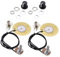 2 Stück Pickup Piezo Transducer Vorverdrahteter Verstärker für Gitarre Violine Banjo