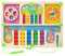 Krujecnt Hölzerne Farbpassungsspiel, Magnetic Color Labyrinth Sorting Game | Hölzerne Farb -Matching -Folie -Rätsel mit Uhr - Brain Teasers Logic Brettspiel für Kindergärtnerräume