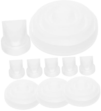 POPETPOP Breast Pump Accessories Duckbill Valve Kit Diaphragm Washable Silicone for