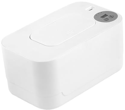 LIFKOME Wall Mounted Wet Wipes Holder Baby Wipe Warmer with Large Capacity Moisture Retention Multifunctional Design for Home Use and Travel