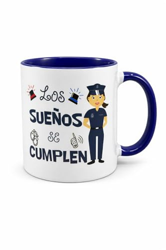 Taza Personalizada Fuerzas y Cuerpos de Seguridad (Policía Nacional Mujer)