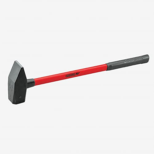 GEDORE Vorschlaghammer mit Fiberglasstiel, 3 kg, 600 mm, 1 Stück, 9 F-3