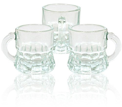 24 x Party Schnapsgläser Schnapskrüge Stamper Glas Trinkgläser Schnapsglas Humpen