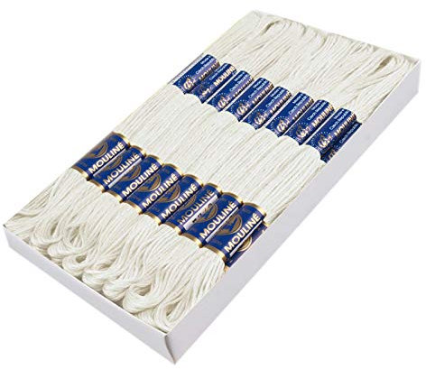 24 Docken Stickgarn je ca. 8m / Sticktwist 100% Baumwolle Stickerei verschiedene Farbwahl, Farbe :7112 hautfarbig