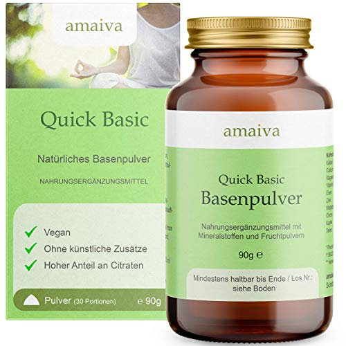 Quick Basic - Basenpulver mit Citraten und Fruchtpulvern - Basenkur (PZN: 11482634)