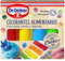 DR. OETKER Colorantes Alimentarios, Colorantes de Uso Alimentario Especialmente Diseñados para Pasteles, Tartas, Fondants, Glaseados y Bebidas - Pack de 4 Lápices Diferentes y Combinables, Azul