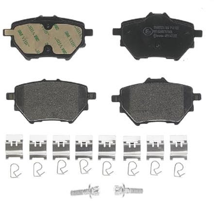 BREMBO P 61 122 Brake Pads | Compatible with: CITROËN BERLINGO, BERLINGO Kasten/Großraumlimousine, C4 Grand Picasso II, C4 III, C4 Picasso II