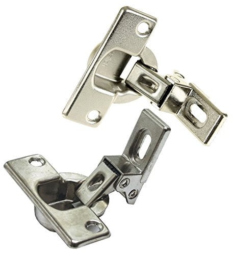 SPARES2GO Integrated Cupboard Door Hinge for AEG Washing Machine (Pack of 2)