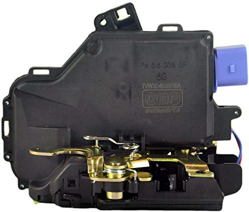 D2P Rear Right 7-Pin Door Lock Actuator Replacement | Compatible with 03-09 VW Golf MK 5, 04-13 Golf Plus Plus, 05-10 Jetta MK 3, 03-10 Touran 1T1, 1T2 | 3D4839016A
