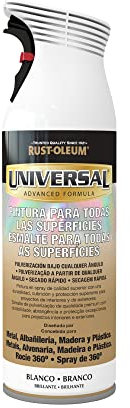 Rust-Oleum Universal pintura multisuperficie en spray Brillante Blanco 400 ml