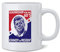 Poster Foundry John F. Kennedy Leadership for The 60s Campaign Keramik-Kaffeetasse, Teetasse, lustiges Geschenk, 340 ml