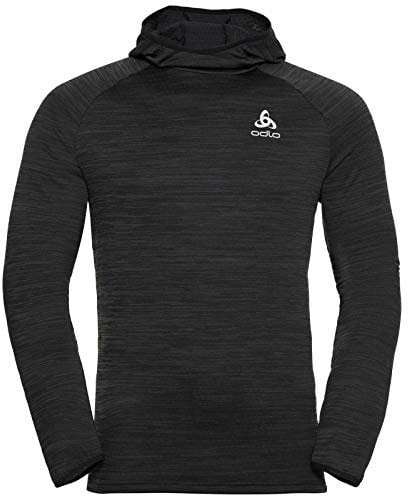 Odlo Uomo Felpa con cappuccio da corsa RUN EASY WARM