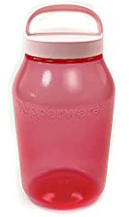 Tupperware to Go Gefäß 3,0 L rosa Wasser Milch Saft Kanne