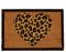 Nicola Spring Coir -Türmatte - 60 X 40cm - Leopardenherz