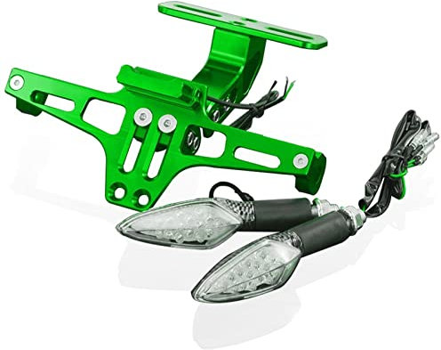 JKSM Motorcycle Plate Holder Motorcycle License Number Plate Frame Holder For YAMAHA MT07 FZ07 MT 07 MT09 MT 09 MT-09 YZF R1 R6 R3 Adjustable Angle Bracket Number Plate Bracket