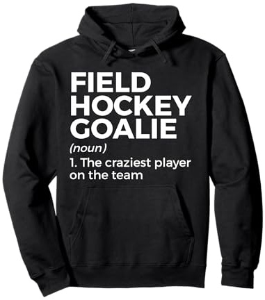 Lustiges Feldhockey Torwart Definition Herren Damen Pullover Hoodie