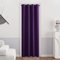 PONY DANCE Gardinen Wohnzimmer Modern Thermo Vorhänge gegen Hitze Vorhänge Kinderzimmer mit Ösen Verdunkelungsvorhang Tür Curtain 1 Stück H 240 x B 140 cm, Violett