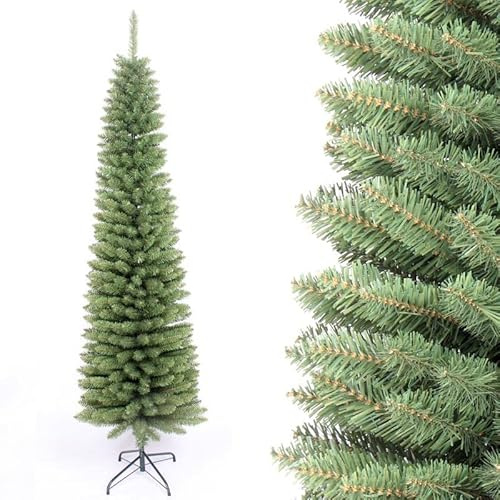 Fratelli Pesce 8461 - Albero Slim Verde 180 Cm 411 Rami PVC