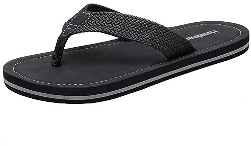 Harssidanzar Sandalias de Hombre Casual para Surf y Playa, Chanclas Antideslizantes Resistentes al Desgaste HM001EU