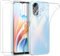 Ysjisy Cover per Oppo A18 4G / A38 4G, Morbido Trasparente TPU Protettiva Custodia con 2 Pezzi Vetro Temperato Pellicola Protettiva per Oppo A18 4G