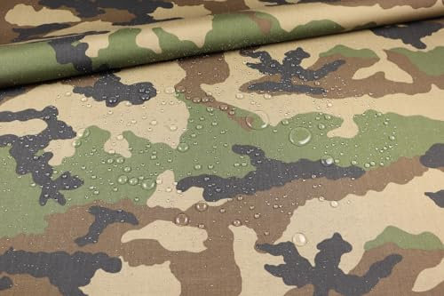 Militärstoff Cordura® Oxford 1100 dtex Wasserfest Wasserdicht Camouflage Tarndruck Flecktarn Armee Tarnmuster Bergsteiger Zeltstoff Feldlager Abdeckplanen Robust Farbecht UV-beständig Markisenstoff