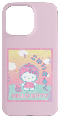 Hülle für iPhone 15 Pro Max Hello Kitty Erdbeermilch