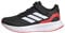adidas RUNFALCON 5 Shoes Kids, Zapatillas para Correr, Core Black/Cloud White/Lucid Red, 29 EU