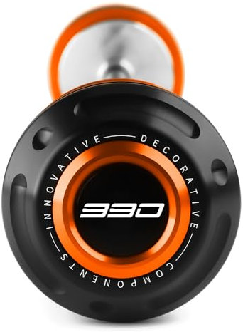Modeer Per 990 Duke 2024 990 Super Duke/R 990 Supermoto/R/T moto asse anteriore forcella ruota protezione anticaduta pad 990 accessori (990 arancione)