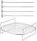 Rack BBQ à Double Couche en Acier Inoxydable - Remplacement Plateau de Grill pour Philipss Air Fryer HD9225, HD9920, HD9231, HD9233, HD9904, Compatible avec Le Four en Rôti et Le