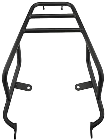 Kompatibel mit Z650RS 22-24 Universal-Motorrad-Hinterradgepäckträger, Lastenträger, Topcase-Halterung, Halterung, Heck-Aufbewahrungsträger, Verlängerungsregalhalter, Schwarz