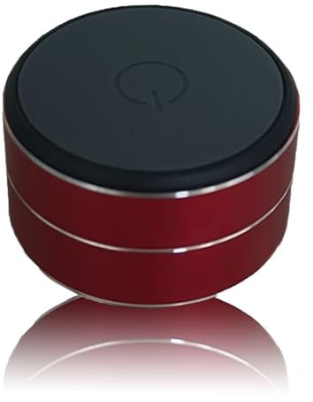 Buzzgo Speaker, Buzzgo Echo Speaker,Bluetooth Mini Speakeres Bone Conduction, Portable Small Wireless with Suction Cup (Red)
