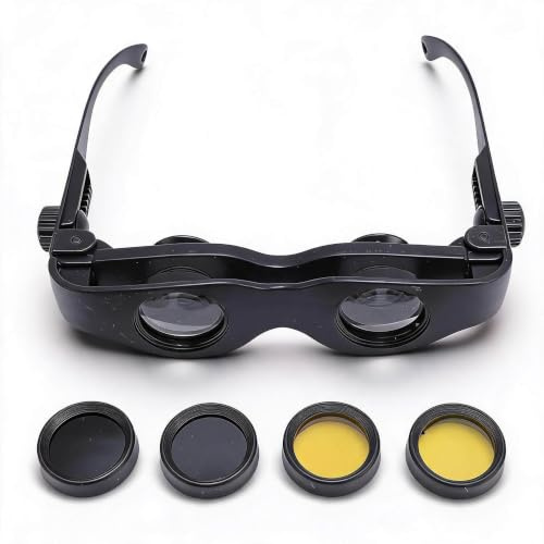 Optisches Fernglas, Opernglas mit 3-fachem Zoom, Fernglas mit Polarisierter Linse, Angelfernglas-Werkzeug, Zum Angeln und Vogelbeobachten