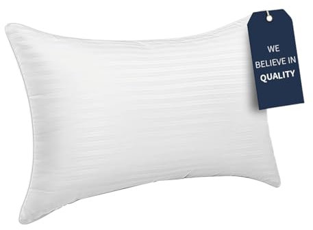 Generisch Bed Headrest, Cotton-Stuffed Comfy Cushion for Sleeping, Stay-Cool Support for Back and Side Sleepers, Yoga, Meditation, Reading, Travel, and Camping, 19.69x27.56x3.15 In