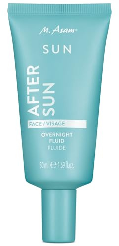 M. Asam Sun After Sun Overnight Fluid (50ml) | After Sun Lotion Mit Aloe Vera Und Hyaluron Für Intensive Hydration, Beruhigende Hautpflege Nach Sonne