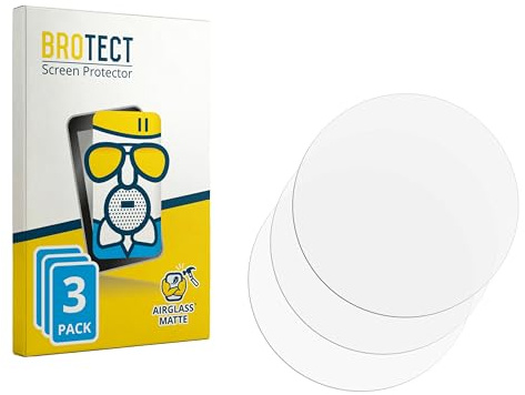 BROTECT Entspiegelungs Schutzglas für Retoo Bike Computer (3 Stück) Schutzfolie Glas Matt [Extrem Kratzfest 9H, Anti-Reflex, Anti-Fingerprint]