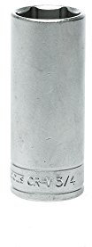 Teng M380224c Deep Socket 3/4af 3/8 Square Drive