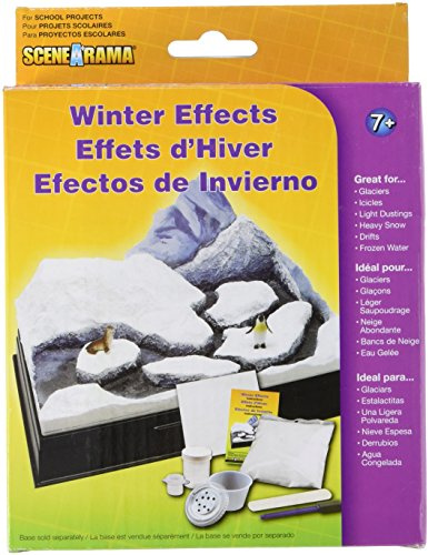 Woodland Scenics Karton Diorama Kit Winter Effekte